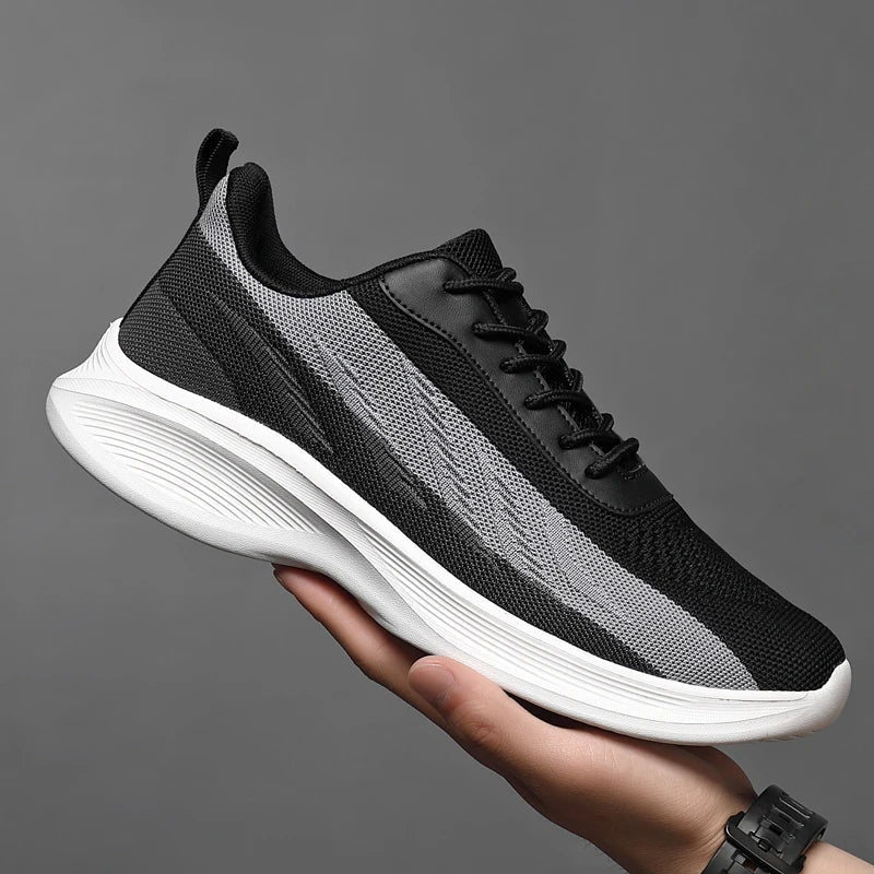 Herrsneakers med hålfotsstöd och ovandel i mesh – Lättviktsdesign