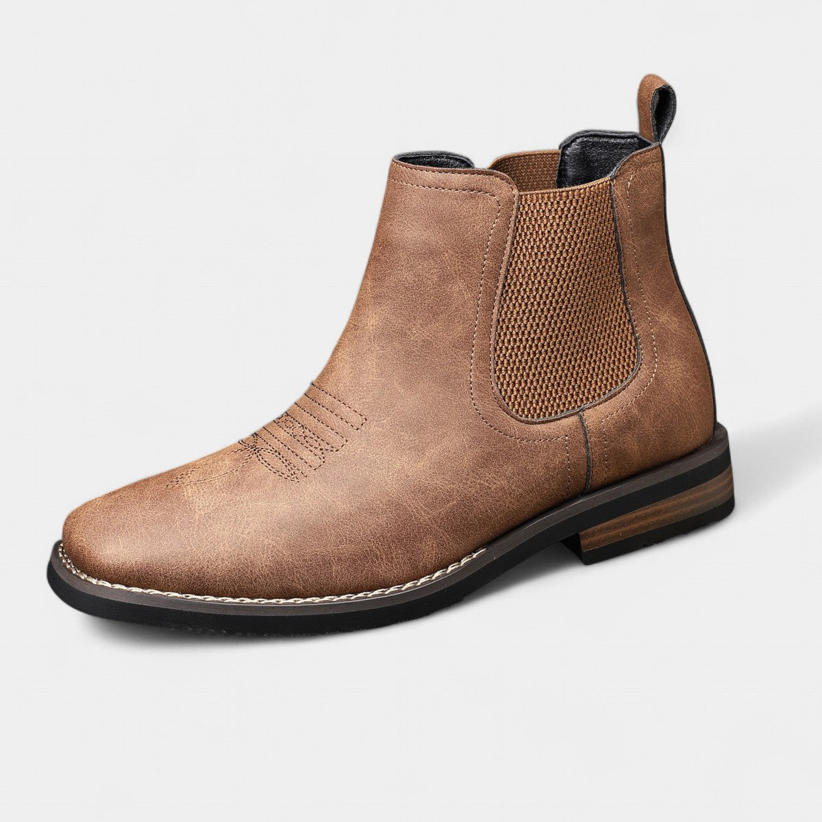 Chelsea Boots För Herr Med Slip-On Design Och Halksäker Sula