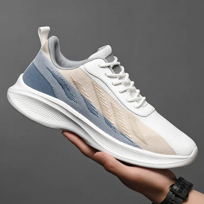 Herrsneakers med hålfotsstöd och ovandel i mesh – Lättviktsdesign
