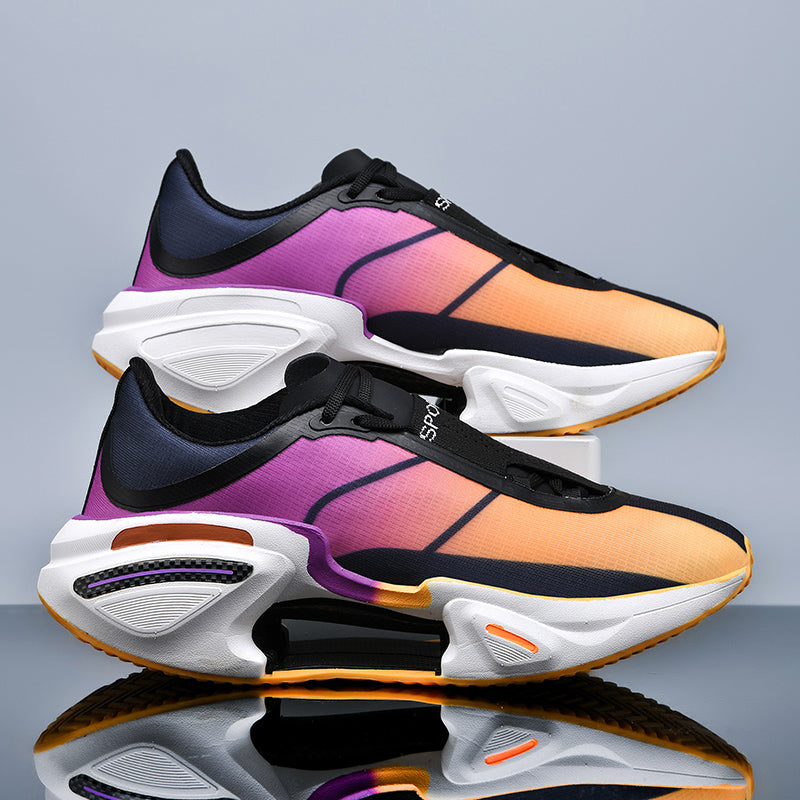 Herrsneakers med skumdämpning, strukturerad ovandel och gummigrepp