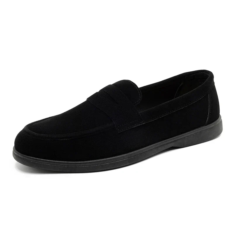 Herrloafers med Penny-Rem, Matt Yta och Dämpad Innersula