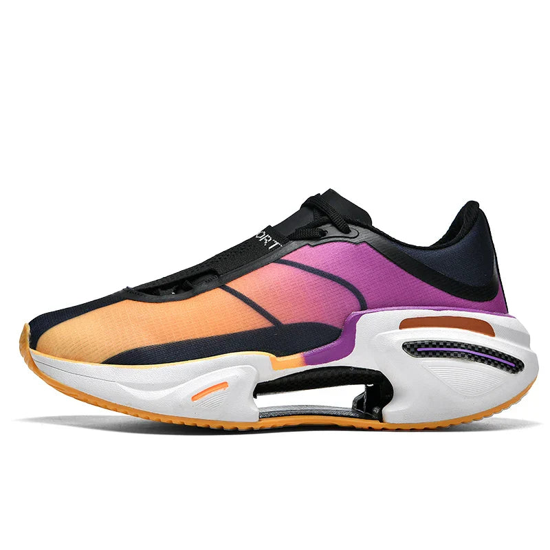 Herrsneakers med skumdämpning, strukturerad ovandel och gummigrepp