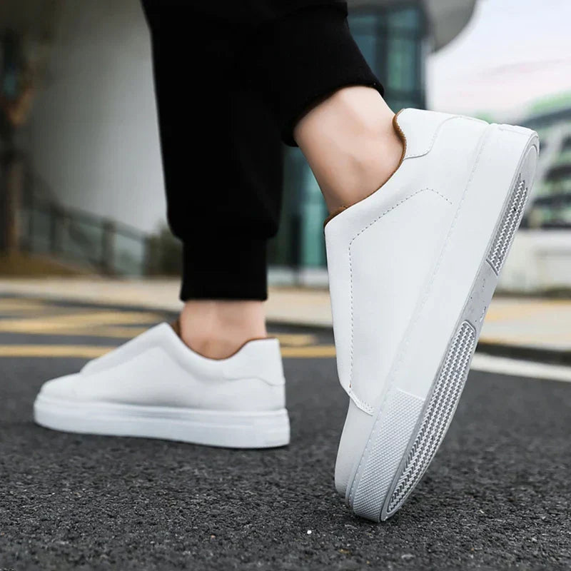 Herrsneakers Minimalistisk design Flexibel yttersula Strömlinjeformad passform