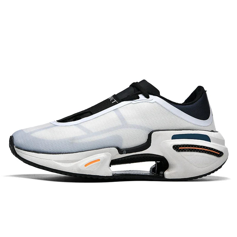 Herrsneakers med skumdämpning, strukturerad ovandel och gummigrepp