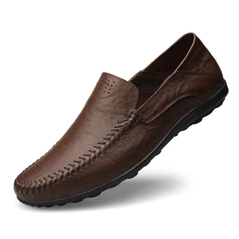 Herr Loafers Med Slip-On Design Och Dämpad Innersula