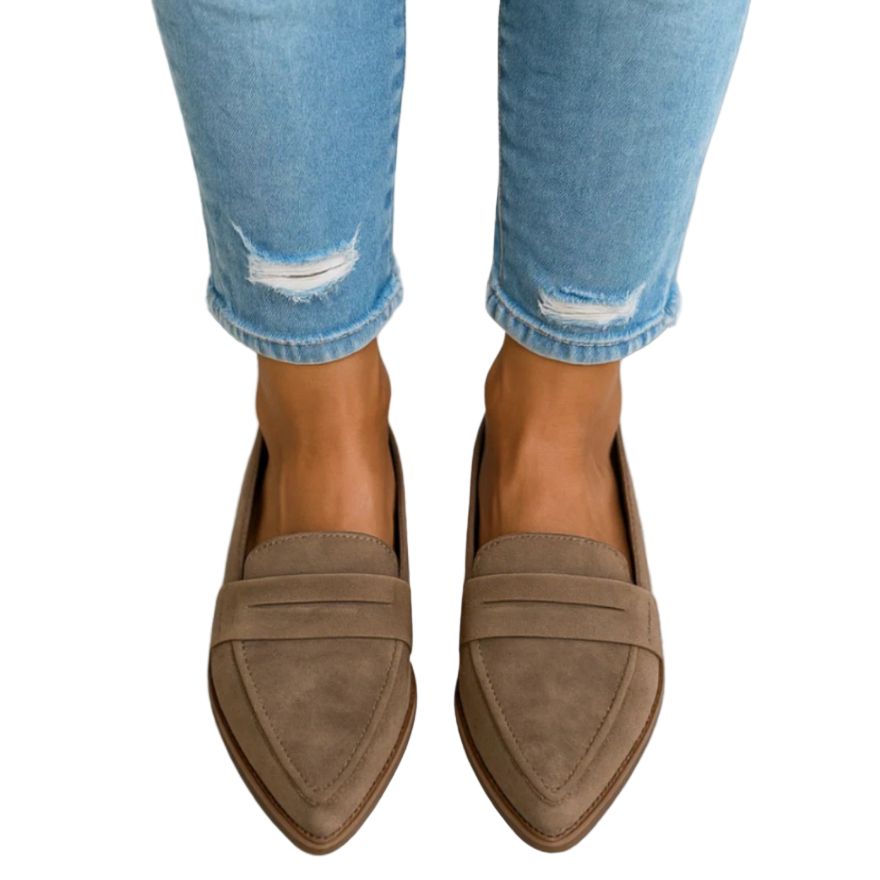 Dammockasiner Med Texturerad Yta Och Spetsig Tå