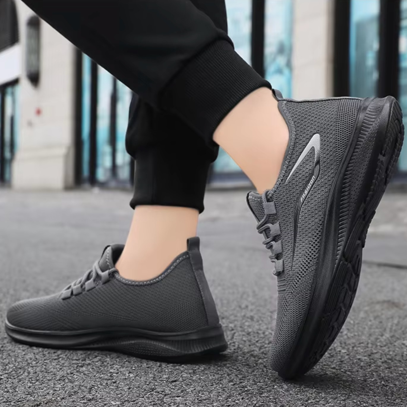 Slip-on Promenadskor För Män Med Vadderat Hålfotsstöd