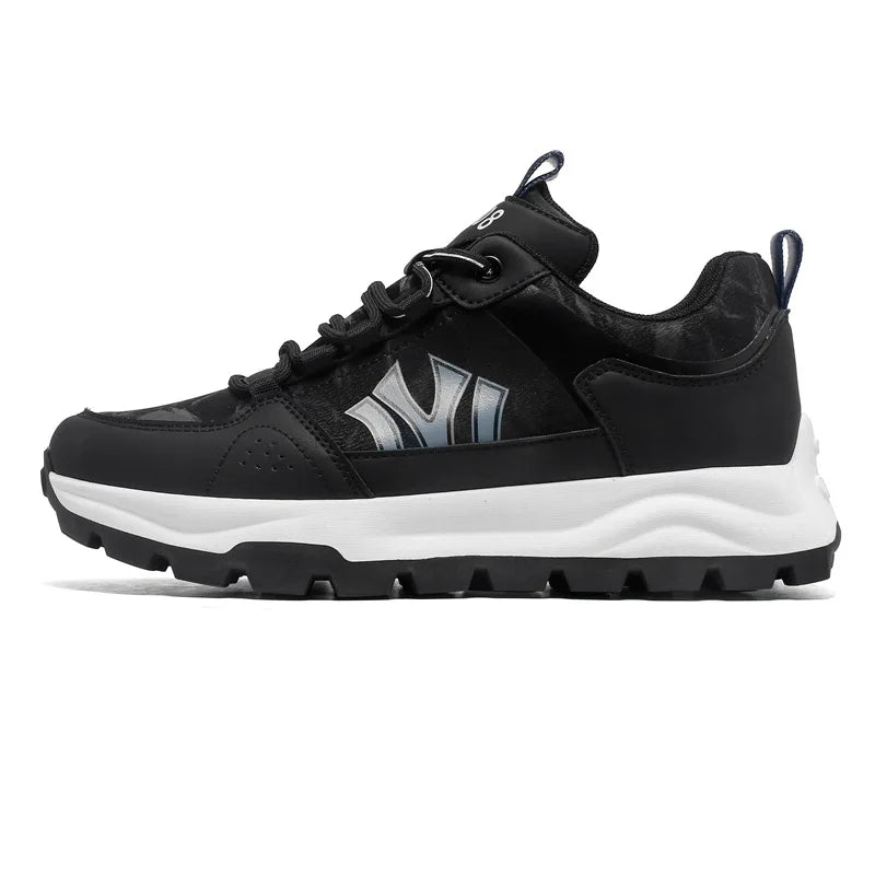 Herr Sneakers med Vadderad Innersula och Hållbar Yttersula