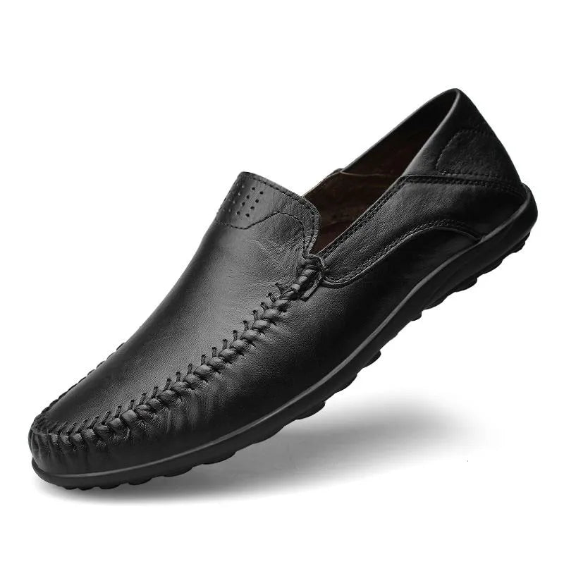 Herr Loafers Med Slip-On Design Och Dämpad Innersula