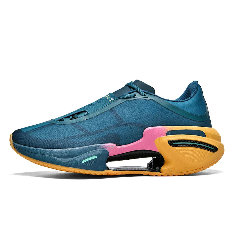 Herrsneakers med skumdämpning, strukturerad ovandel och gummigrepp