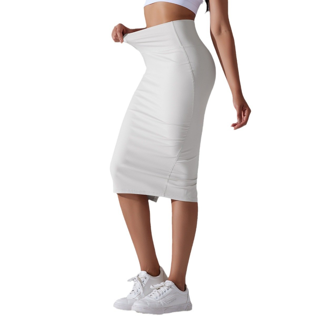 Damkjol Med Hög Midja, Tight Höft, Superstretchig