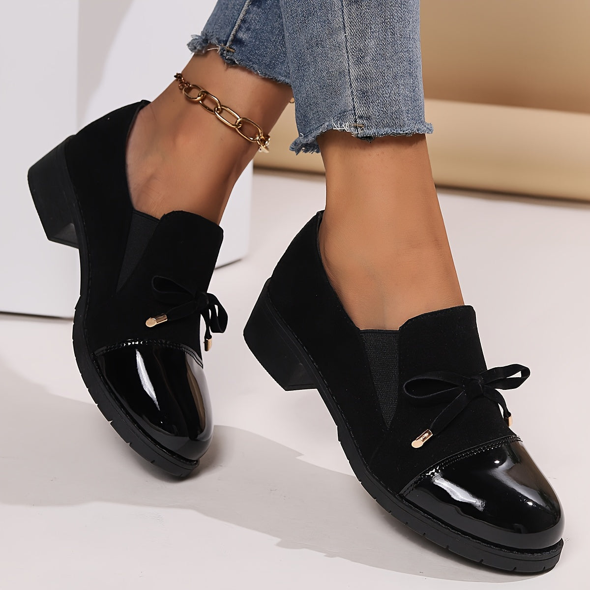 Damloafers Med Slip-On Och Mjukt Stöd