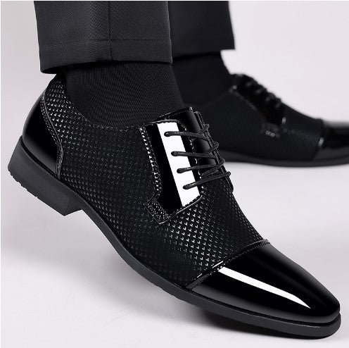 Herr Loafers Med Texturerad Ovandel Och Dämpad Innersula