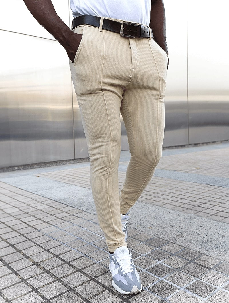 Herrbyxor Modern passform Raka ben Khaki