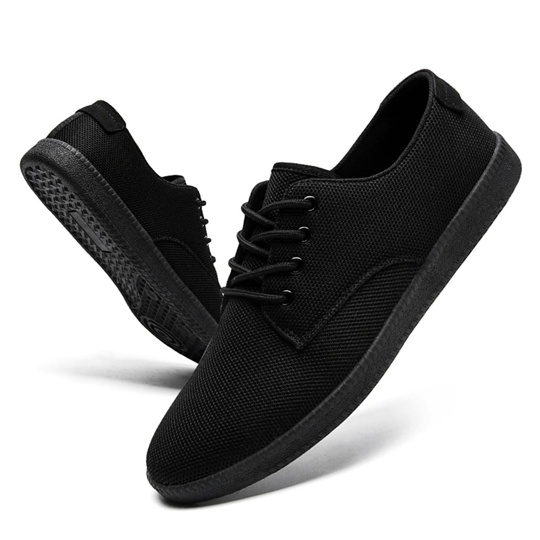Herrsneakers Andningsbar öVre Del Med Stöd För Hålfoten, Dämpad Fotbädd