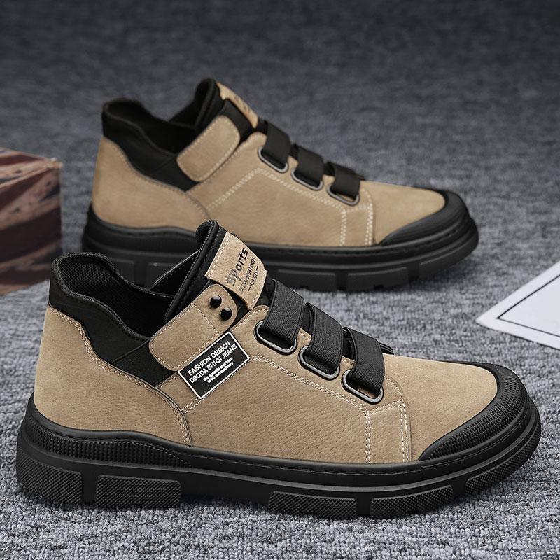 Herr Vintersneakers Med Resårband Och Mellanhög Design