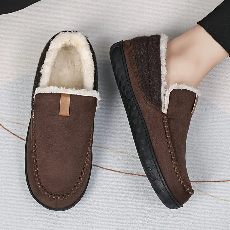 Herr Höst Loafers Med Plyschfoder EVA Halkfri Slip-On