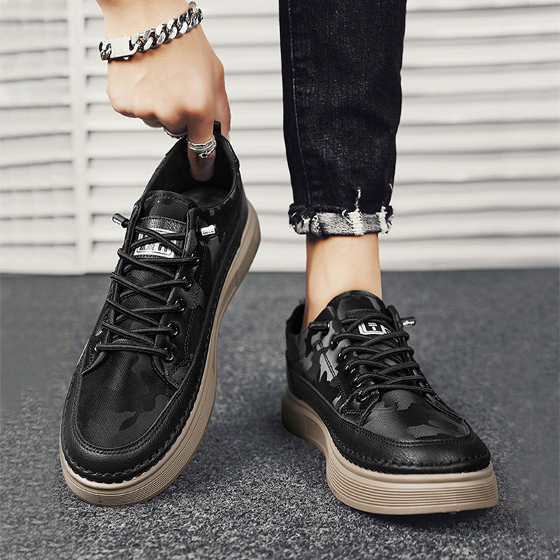 Herr Slip-on Sneakers Låga Toppar med Formsprutad Sula