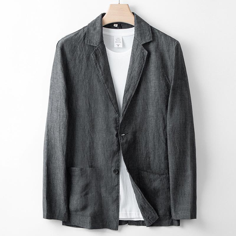 Herr Sommarset Tvådelad Lös Passform Topp Med Spänne Och Byxor