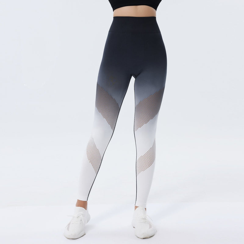 Sömlösa Damleggings med Hög Midja, Scrunch-detalj och Färgskiftande Alternativ