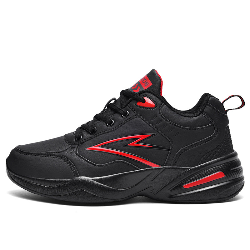Mid-Top Vattentäta Outdoor Sportskor för Herr med PU Beef Tendon-sula