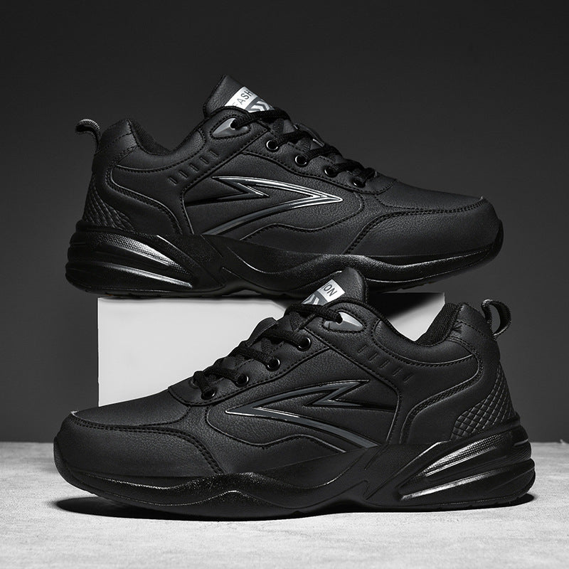Mid-Top Vattentäta Outdoor Sportskor för Herr med PU Beef Tendon-sula