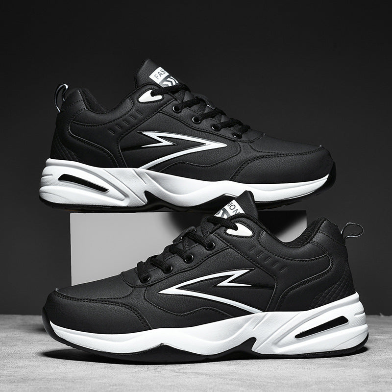 Mid-Top Vattentäta Outdoor Sportskor för Herr med PU Beef Tendon-sula