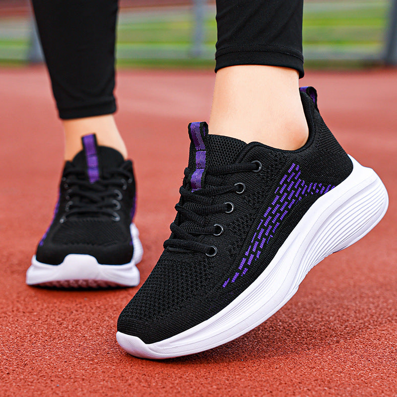 Meshsneakers för män sommar – lätta, andningsbara, mjuk sula, snörning