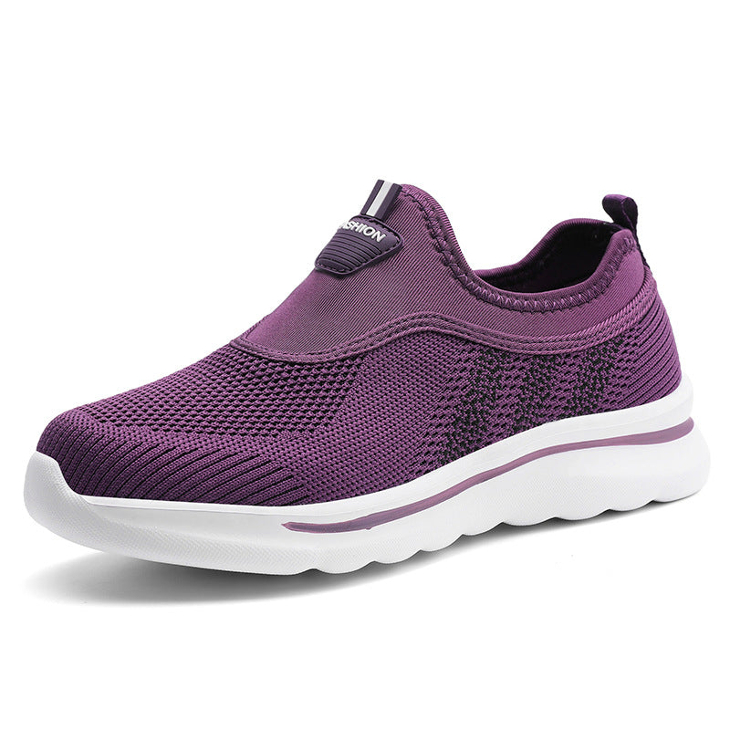 Herr Vår Slip-On Tygskor Andningsbara Lätta Mjuka Halkfria Sulor