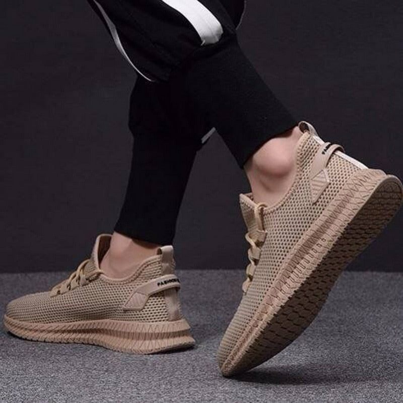 Herrskor Vår Sportsko Andningsbart Mesh Flexibel Sula