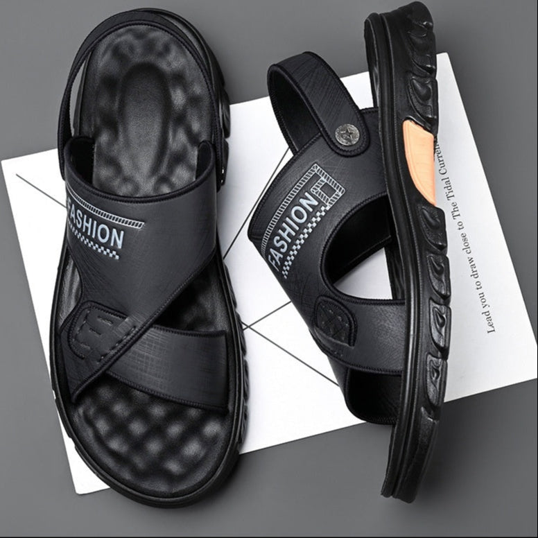 Herrsandaler Med öPpen Tå, Halkfri Design öVer ÄRm