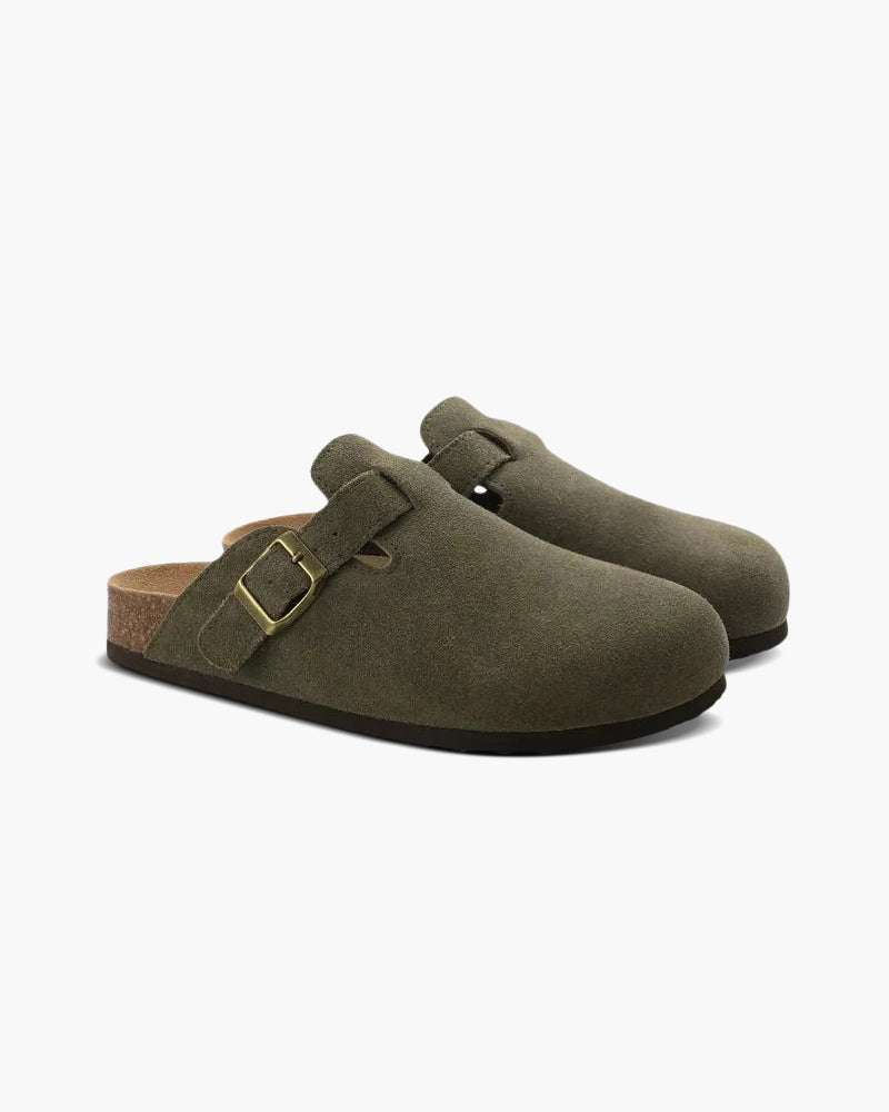 Herrtofflor Slip-On Med Mockaovandel Och Innersula i konstläder