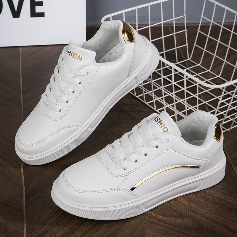 Dam Sommarsneakers Stor Storlek Andningsbar Mikrofiber Övre Md-Sula