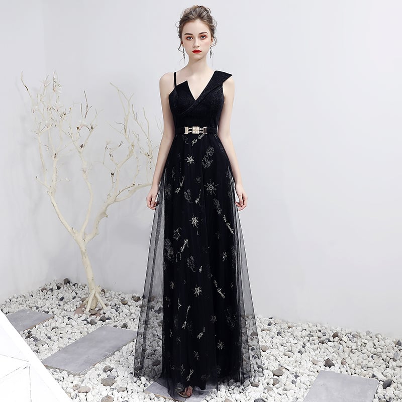 Kvinna Vår Höst Aftonklänning Lång Hellång Kjol Elegant Skärning