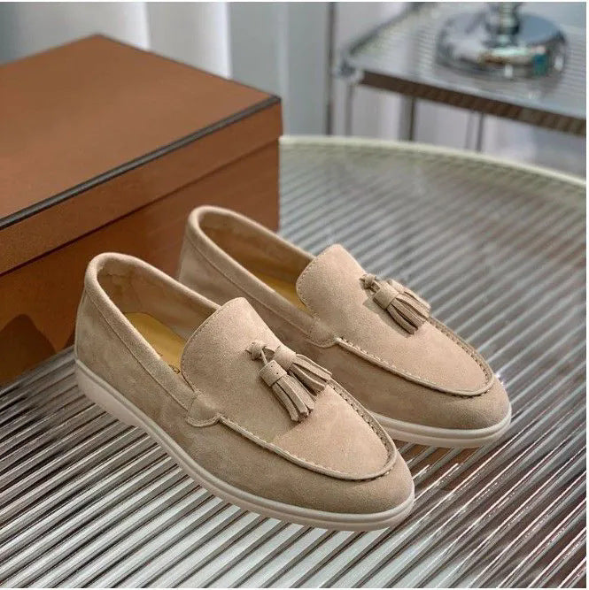 Herrskor Med Höga Sneakers, Rund Tå, Gummisula Och Höstsömmar