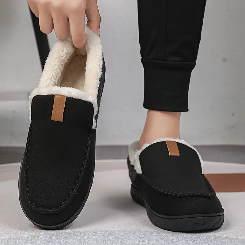 Herr Höst Loafers Med Plyschfoder EVA Halkfri Slip-On