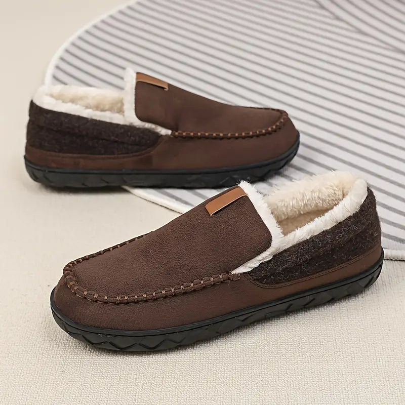 Herr Höst Loafers Med Plyschfoder EVA Halkfri Slip-On