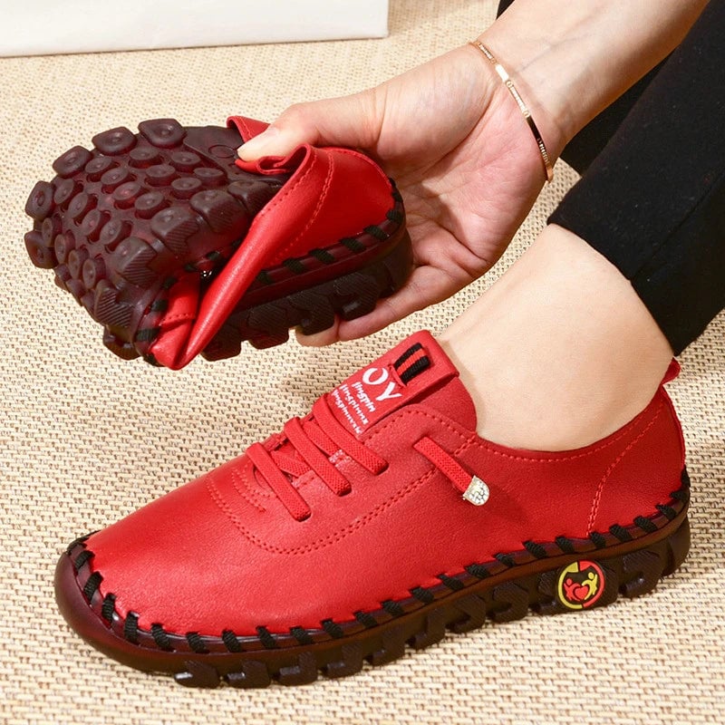 Sneakers För Dam Med Fotvalvsstöd Och Andningsbar Ovandel
