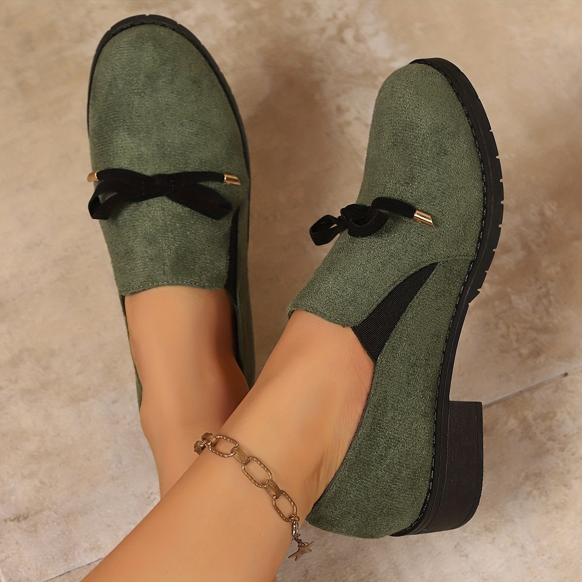 Damloafers Med Slip-On Och Mjukt Stöd