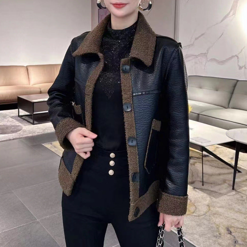 Damjacka Med A-Linjeform, Prinsessärmar Och Vändbar Design, Dubbelsidig Design