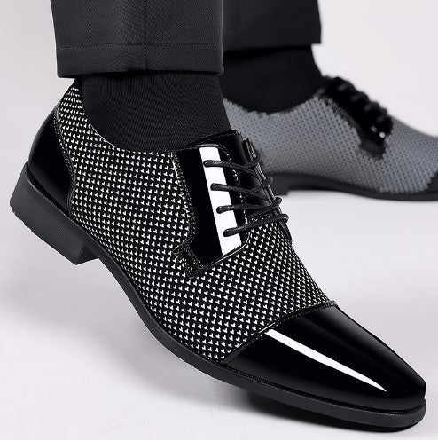 Herr Loafers Med Texturerad Ovandel Och Dämpad Innersula