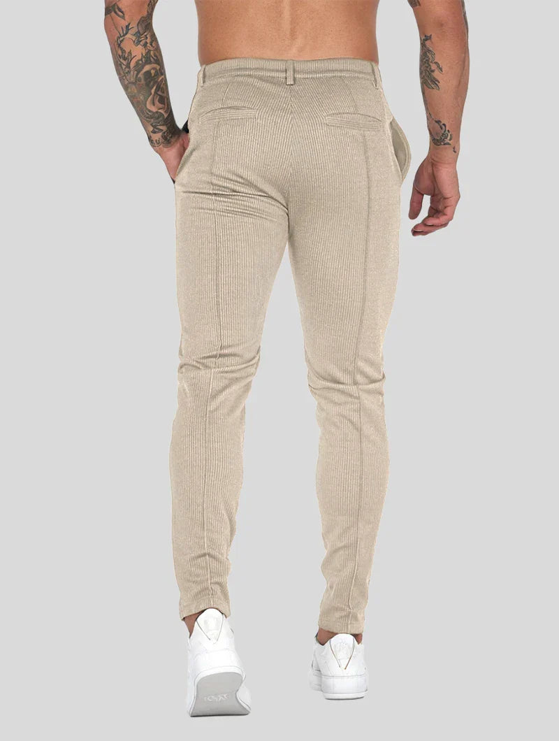 Herrbyxor Modern passform Raka ben Khaki