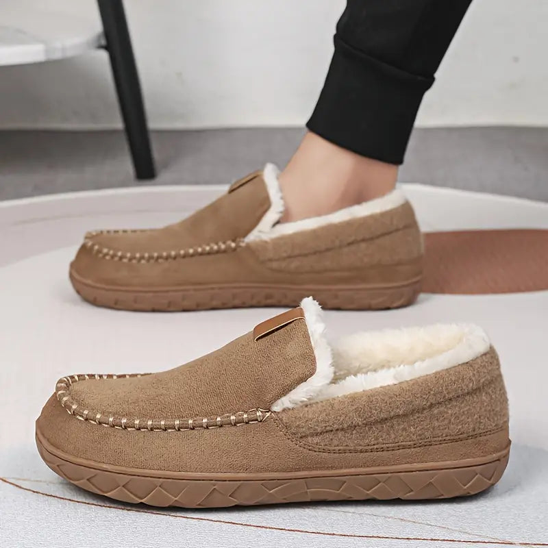 Herr Höst Loafers Med Plyschfoder EVA Halkfri Slip-On