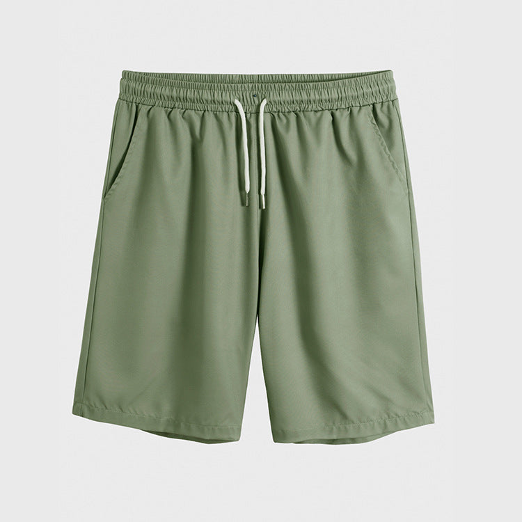Herr Kortärmad Blommig Randig Skjorta Shorts Tvådelat Set Bomull Polyester Blandning Fritidsoutfit Grön Blå Färgalternativ
