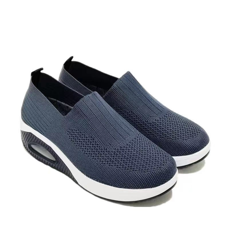 Dam Slip-On Sneakers med Fotvalvsstöd och Halkfri Sula
