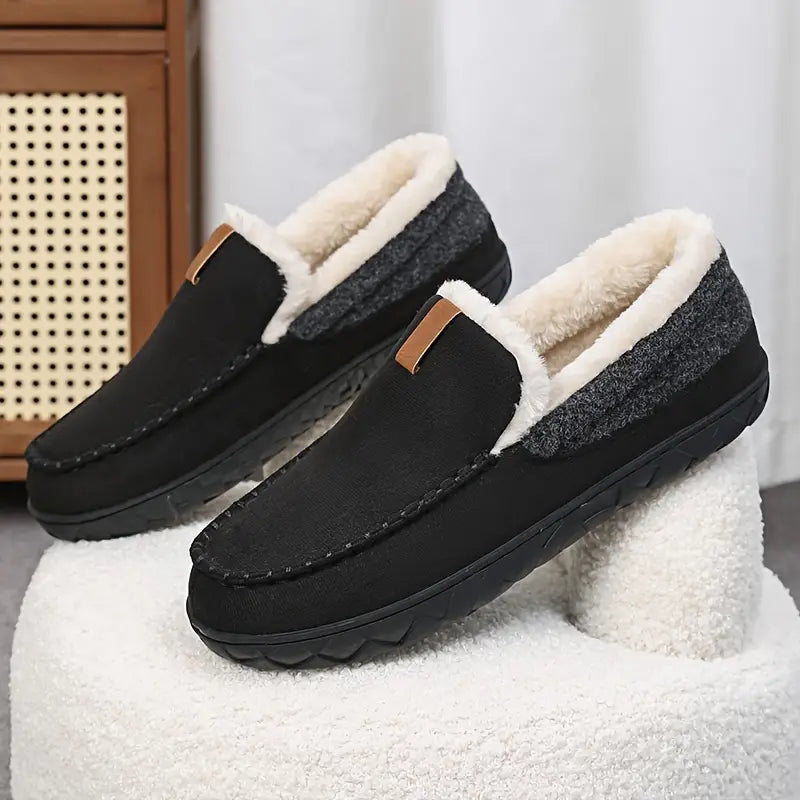 Herr Höst Loafers Med Plyschfoder EVA Halkfri Slip-On