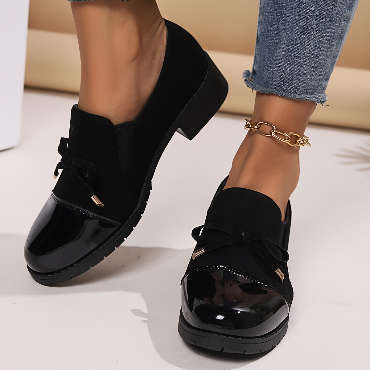 Damloafers Med Slip-On Och Mjukt Stöd