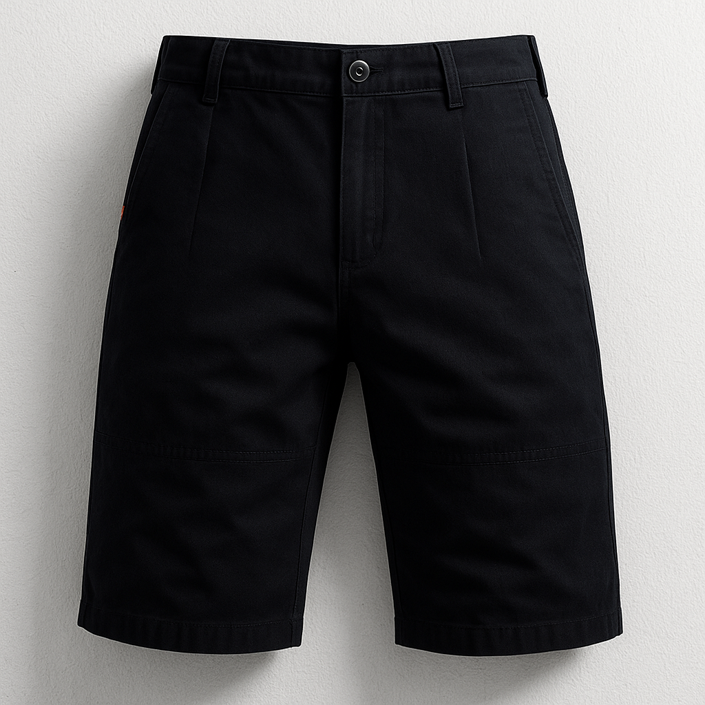 Skräddarsydda Sommarchinoshorts Med Kantfickor Fram För Män