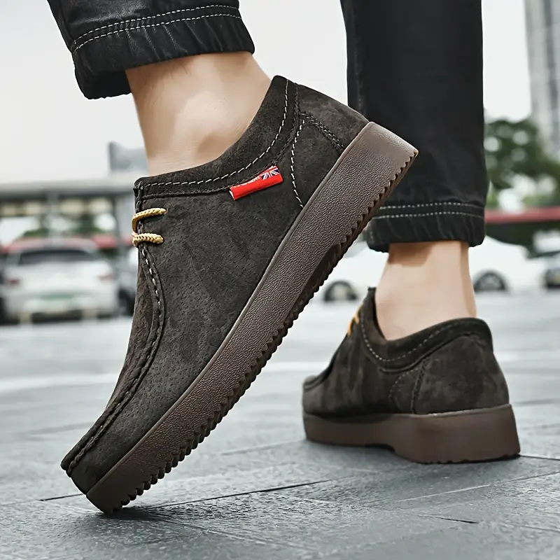 Herr Slip On Loafers med Halkfri Sula