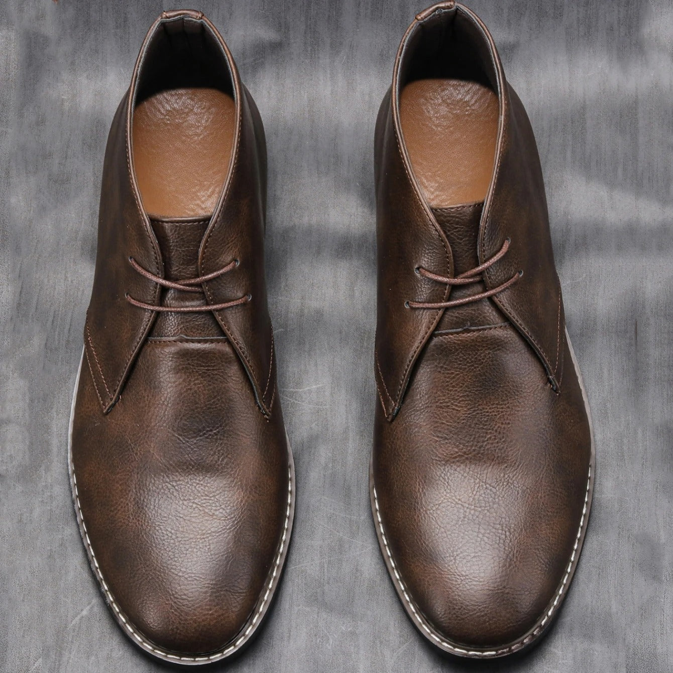 Herrstövlar Heritage Matte Finish Two Eyelet Lace